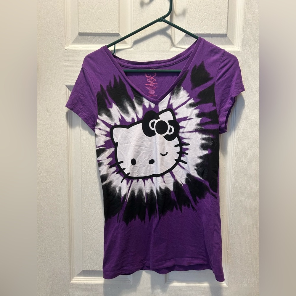Vintage Hello Kitty sleepwear shirt large